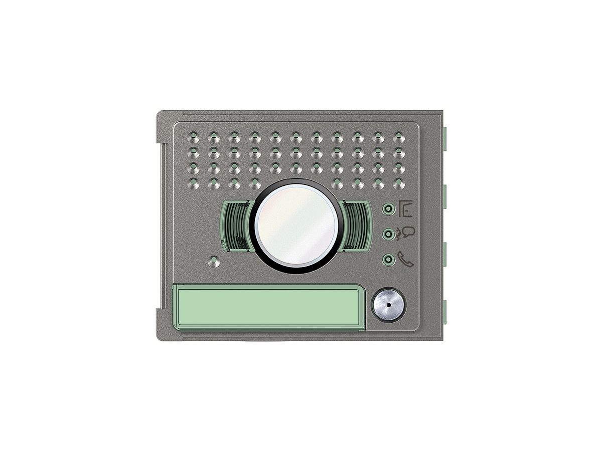 Frontblende für Tür-Lautsprecher/Kamera-Modul 60° Sfera Robur mit 1 Ruftaste