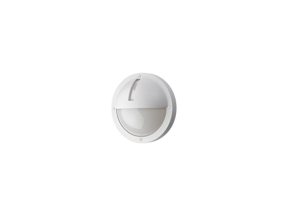 Wandleuchte SG Uno E27 1×46W IP65 Ø270mm weiss