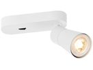 Spot SLV PURI 2.0 Cone CW GU10 1×6W DIM Ø55×150×87mm weiss