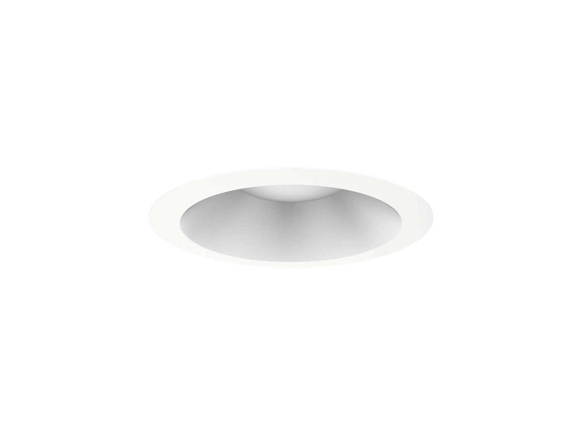 LED-Downlight Siteco Lunis REF 17W 2000lm 830 IP20/IP54 DALI Ø259mm weiss