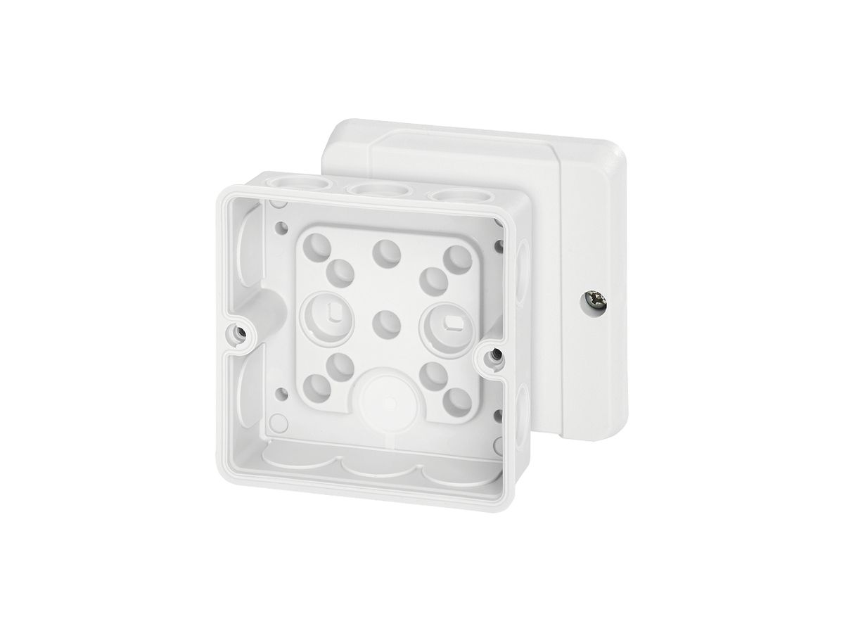 AP-Abzweigdose Hensel DE 9321 88×88mm weiss