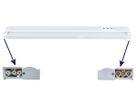 LED-Aufbauleuchte R32 CCT 10.5W weiss - 547mm,3000/4000/6000K,dim. 3 Stufen.