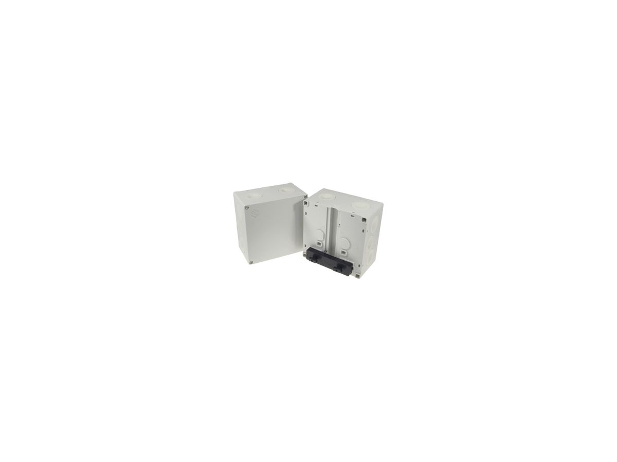 Abzweigdose e-intec EasyFix 3 Lanz 110×110×62mm IP65 grau