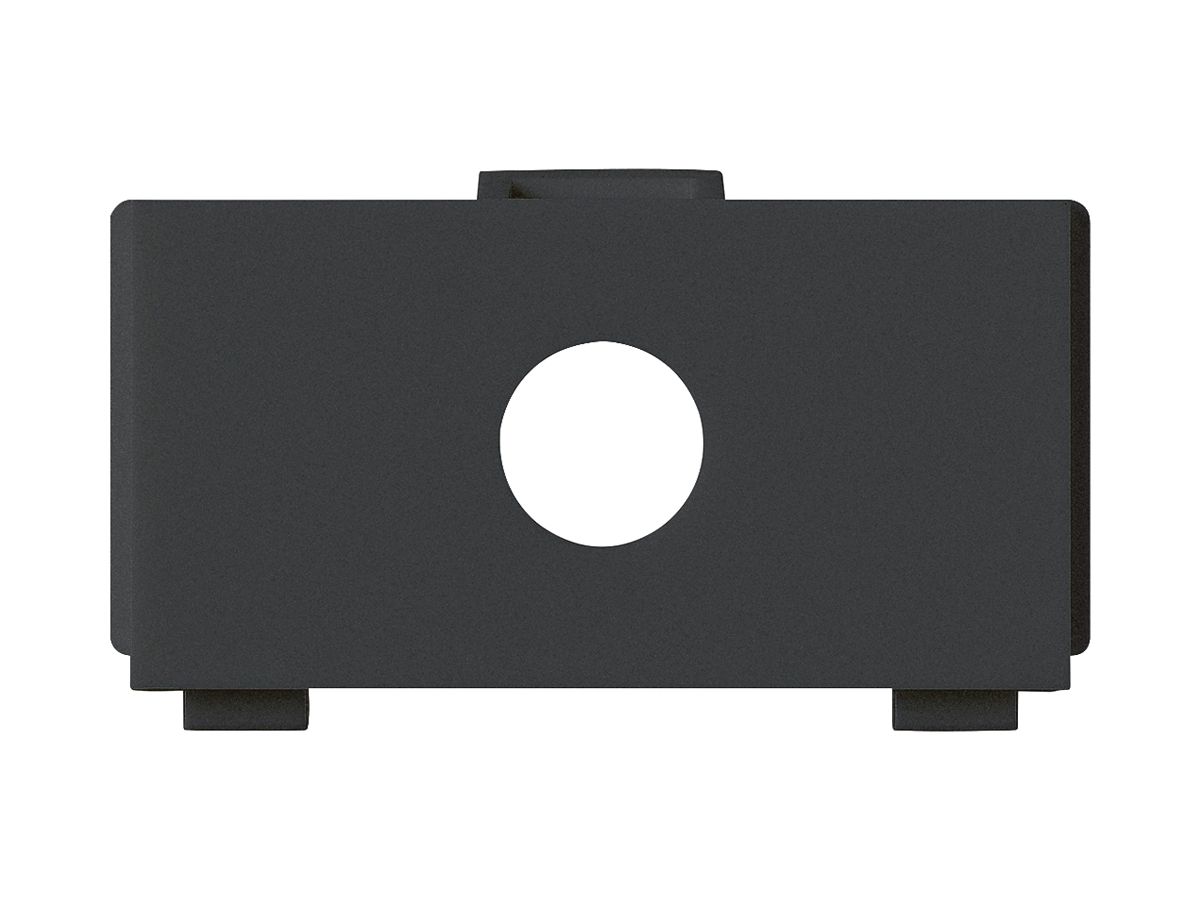 Multimedia-Modul kallysto M3 leer für 1 F-Verbinder/Klinke 6.35 Ø9.6 schwarz