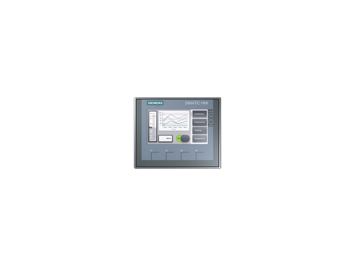 Touchpanel 4.3" Siemens SIMATIC HMI KTP400 BASIC COLOR PN, 65K Farben