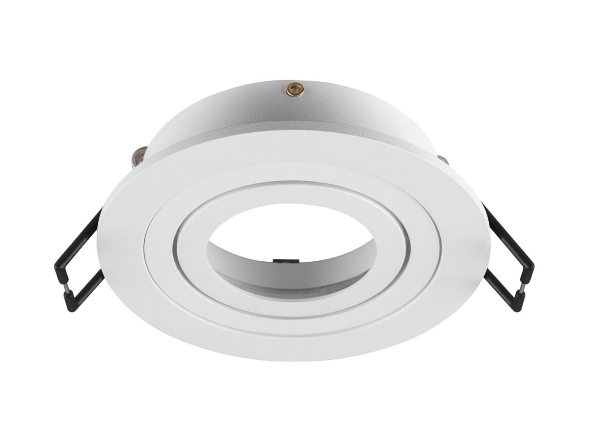 Einbaurahmen SLV NEW TRIA 75 Aluminium Ø93×26mm weiss