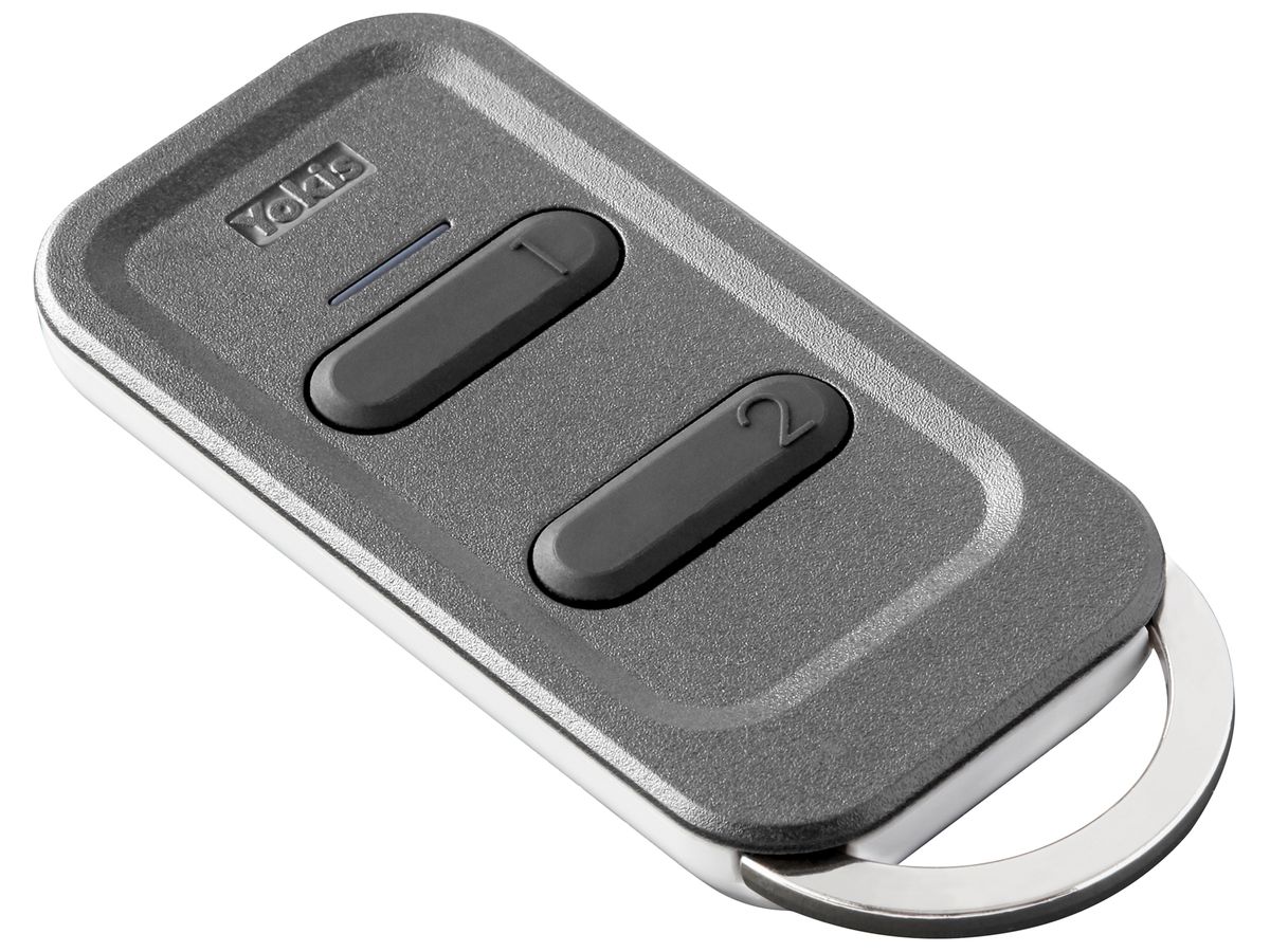 RF-Handsender YOKIS TLC2TP 2 Tasten 2.4GHz grau