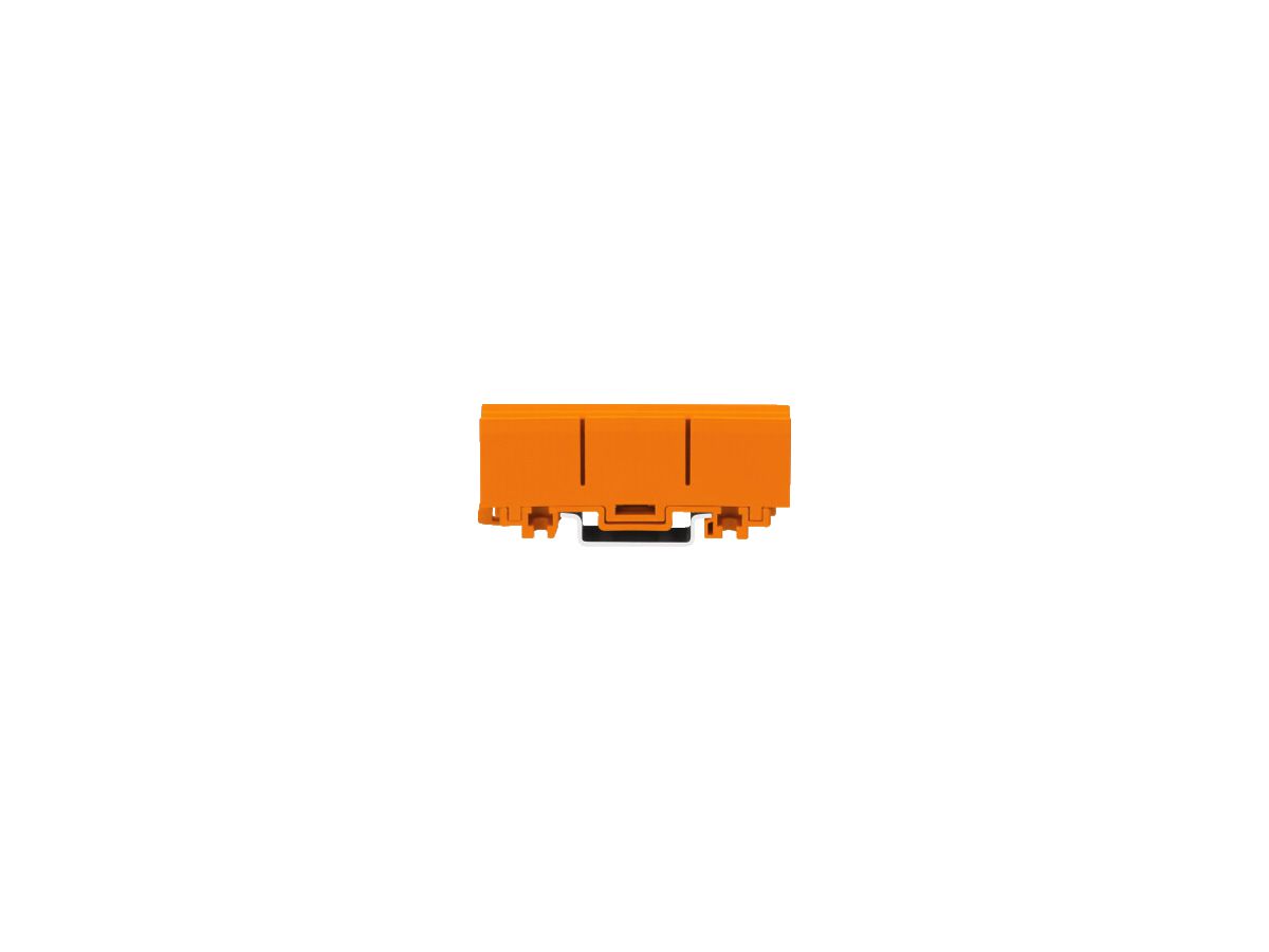 Befestigungsadapter WAGO für Klemmen orange