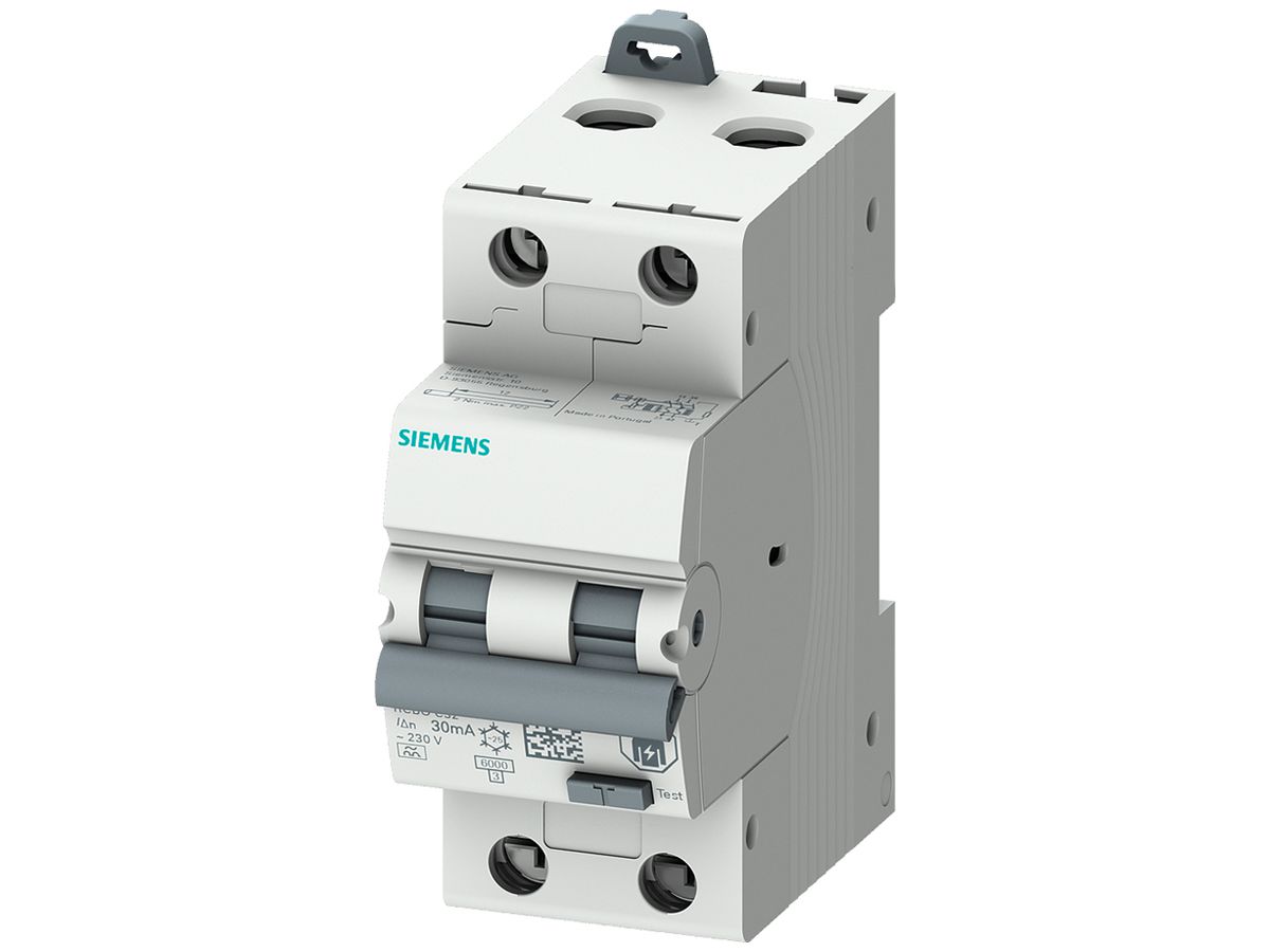 Fehlerstrom-/Leitungsschutzschalter Siemens SENTRON 1LN B-13A 6kA, 30mA TypA