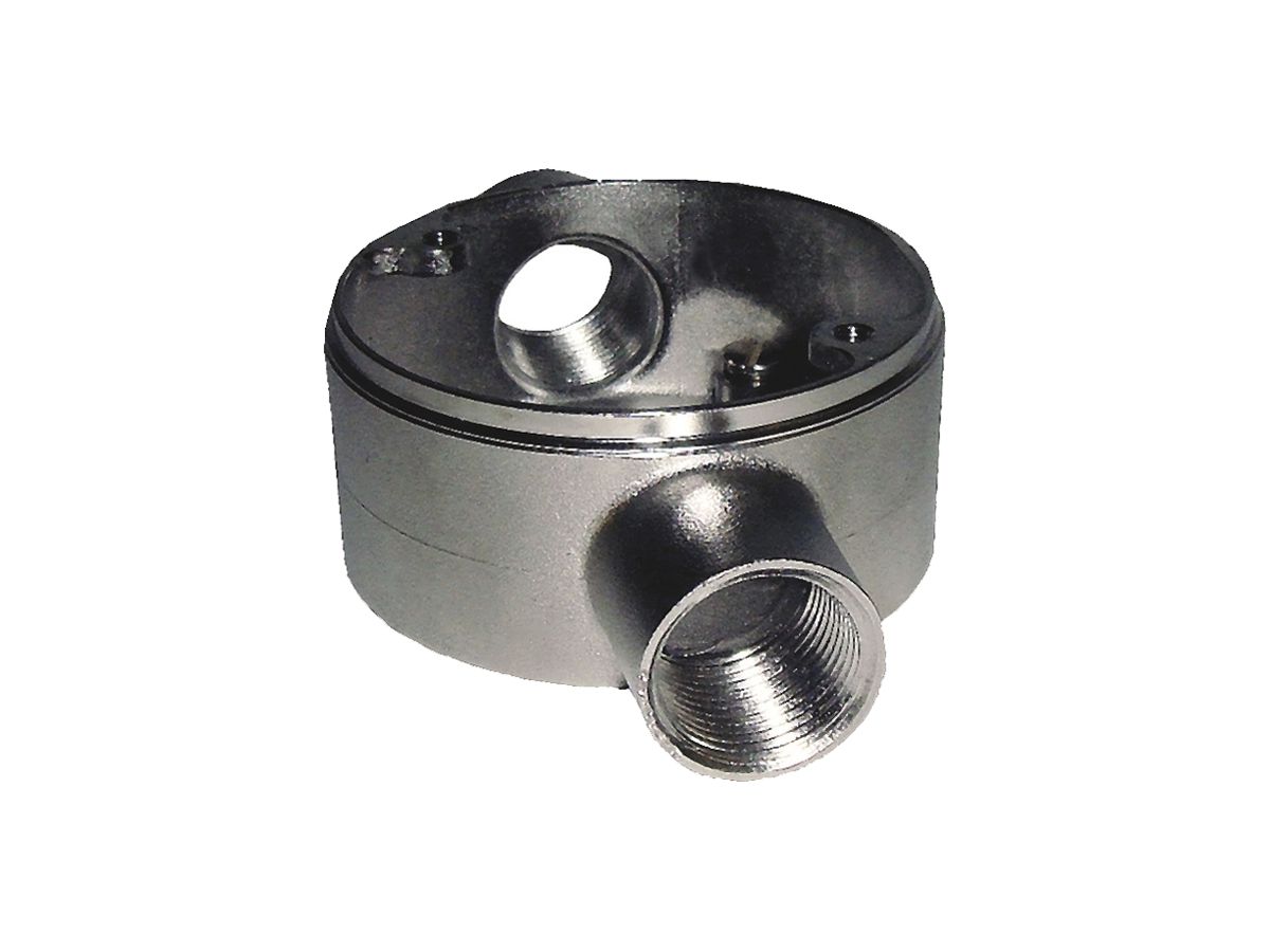 Gehäuse rund 180°/60mm Stahl rostfrei M20