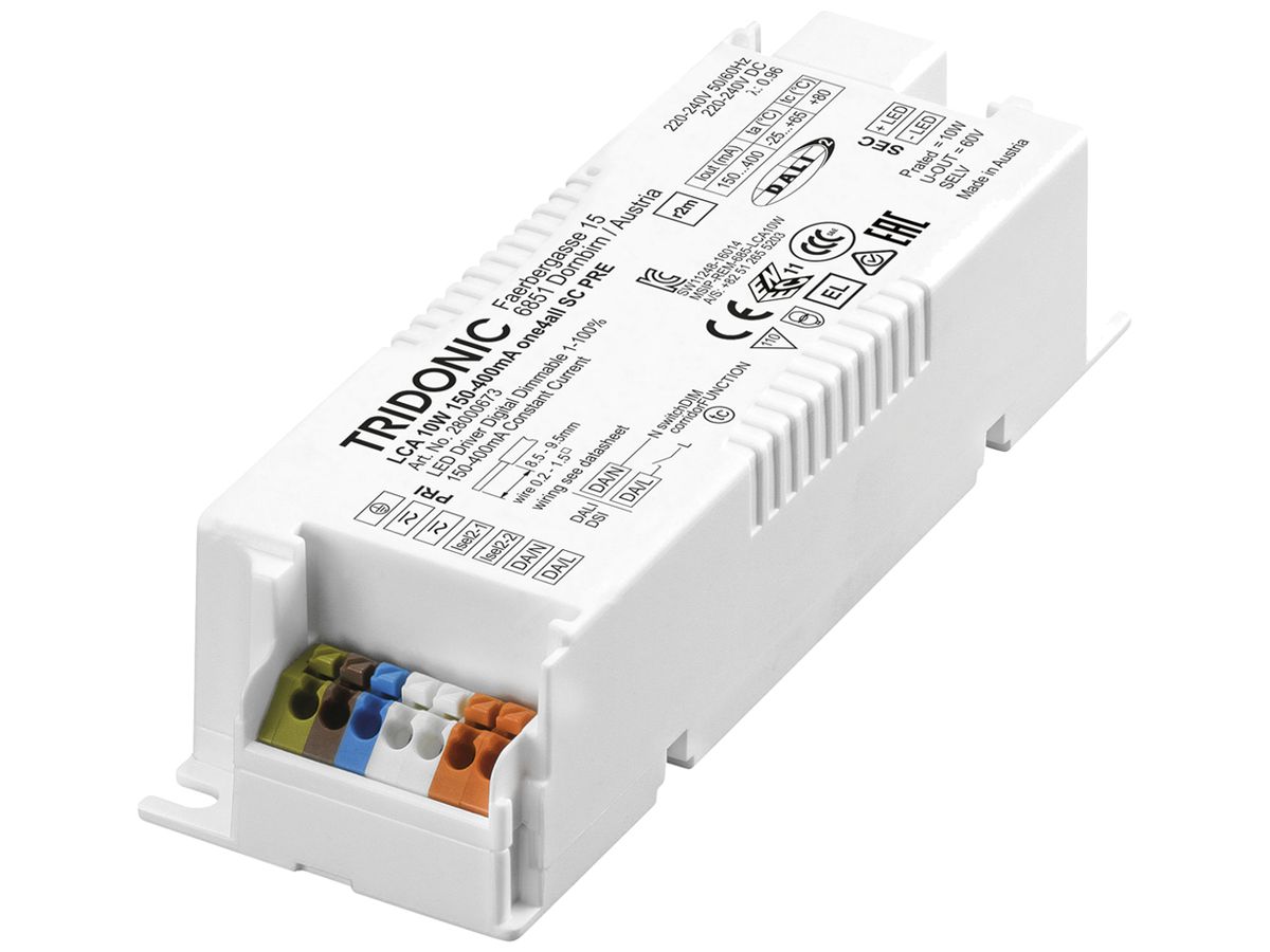 LED-Konverter Talexx LCA 10W 150…400mA one4all SC PRE