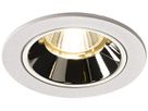 LED-Downlight SLV NUMINOS S 8.6W 700lm 3000K 55° DIM Ø80×52mm ws/Cr