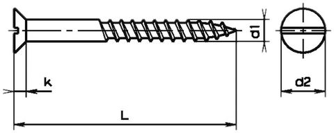 Senkkopf, Ø 1.6...2.5 mm