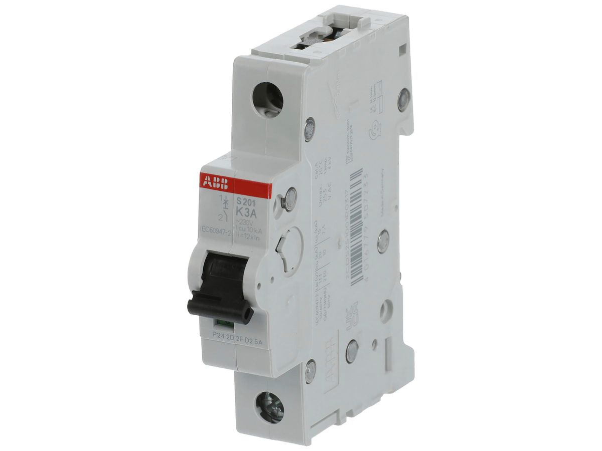 Leitungsschutzschalter ABB S201-K3 3A 6kA