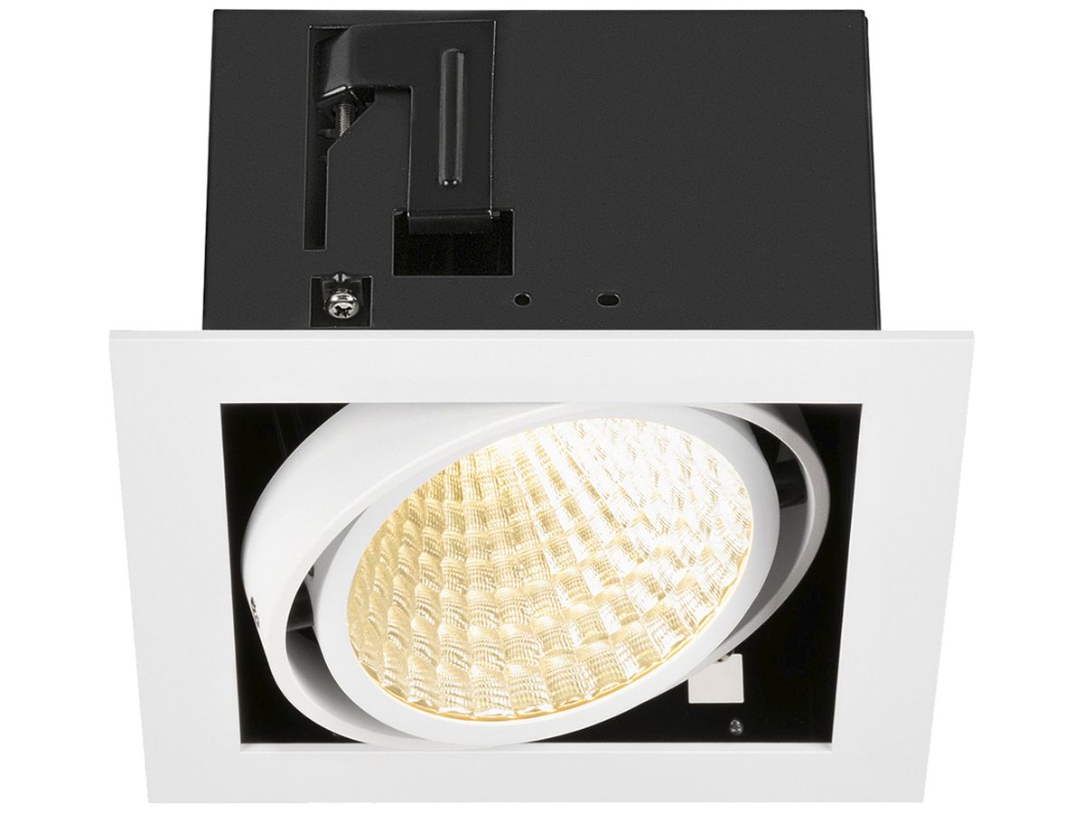 LED-Downlight SLV KADUX 27W 3050lm 930 30° DALI 195×195mm weiss
