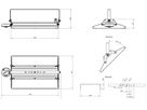LED-Hallenstrahler GentleSpace BR PIR 136W 25000lm 840 IP65 42°×44° DIM 417×720