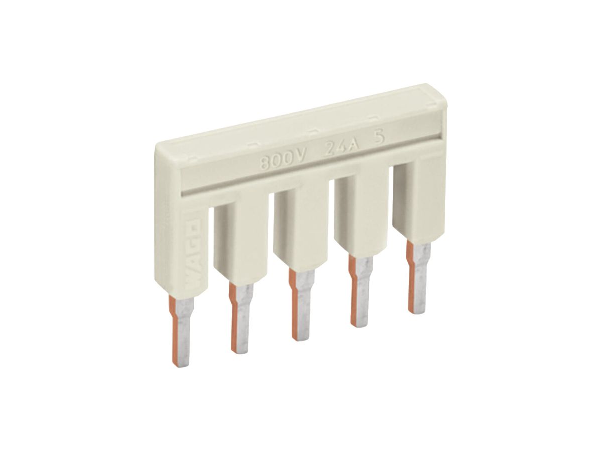 Querverbindung WAGO TOPJOB S 5×grau zu Serie 2002