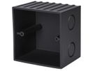 Einlassgehäuse SLV für EB-Wandleuchte MOBALA, 80×80×60mm, schwarz