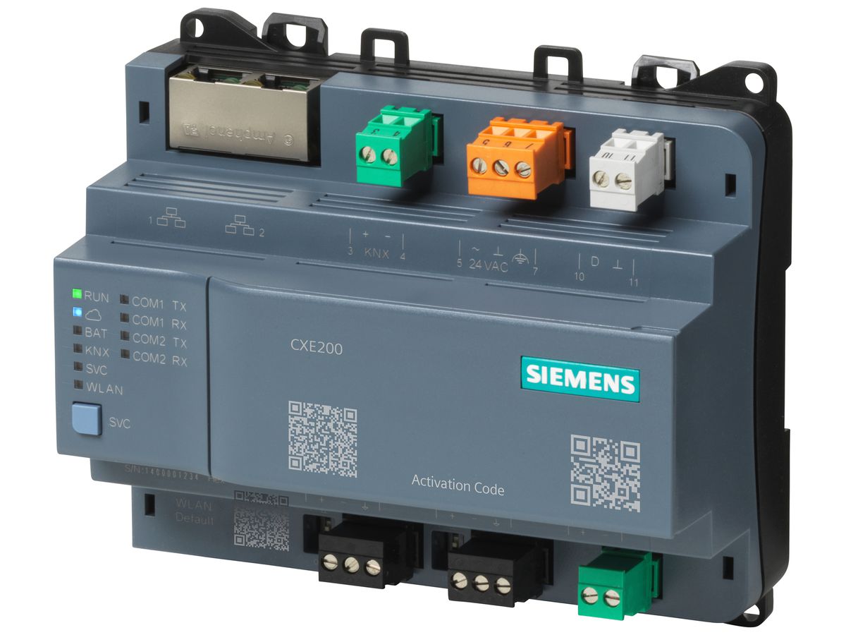 REG-Steuergerät Siemens Edge-Controller CXE200 1×DI 24V TCP/IP BACnet