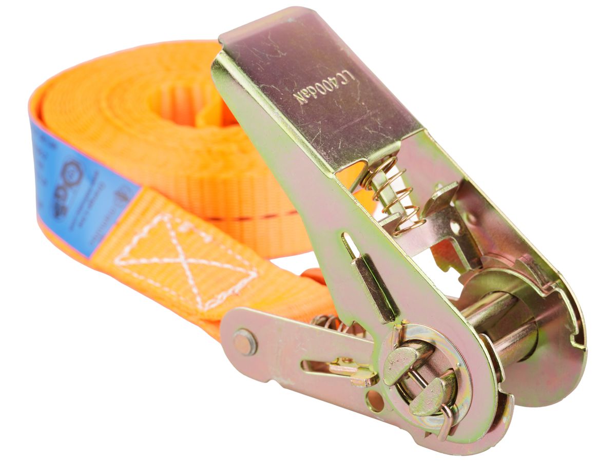Spanngurt Orange Line 8kN Ratsche 5m×25mm orange