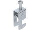 Schnellverleger BET 2056 F-Fuss Metall 8…12mm 1×Kabel Stahl tfZn