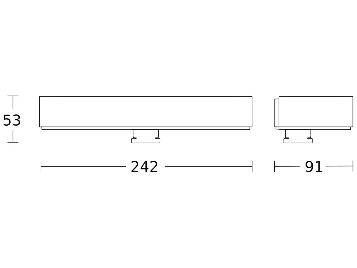 LED-Wandleuchte Steinel XSolar SOL-O Solar/Akku 1.5W 3000K 140lm IP44 silber