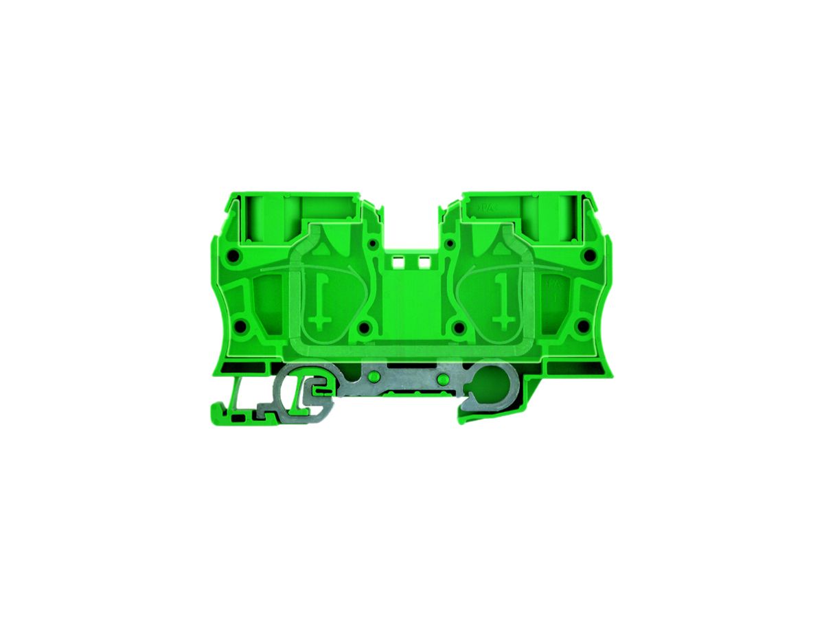 Schutzleiter-Reihenklemme Weidmüller ZPE 35 Zugfeder 35mm² grün-gelb