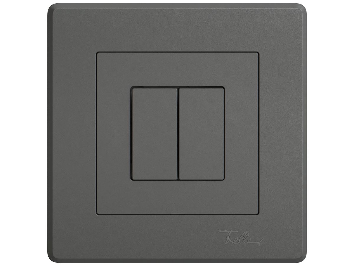 UP-Druckschalter EDIZIO.liv Wiser SNAPFIX® 2 Kanal 2 Tasten WLAN dgu