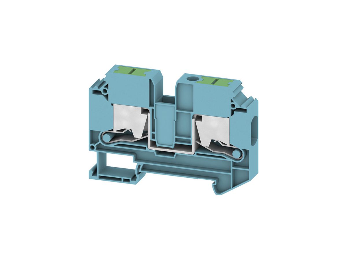 Durchgangs-Reihenklemme WM SL2C 1.5…16mm² 57A/1000V Snap-in TH35 bl