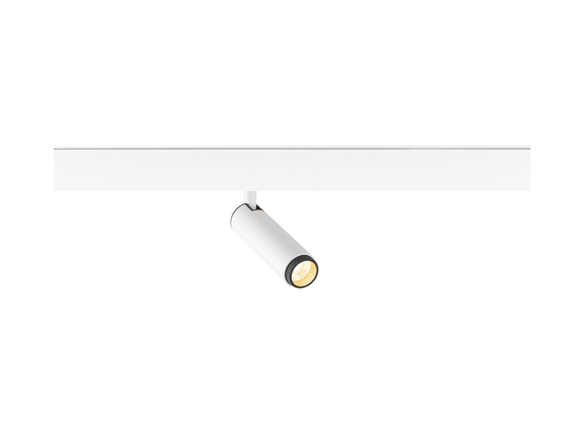 LED-Spot SLV GRIP S 10W 350lm 920…930 29° DALI 48V AD 180×30×67mm weiss
