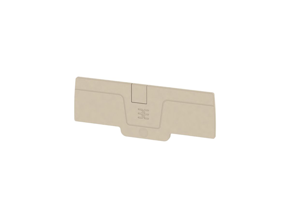 Abschlussplatte Weidmüller A-Reihe AEP 4C 4 85.8×2.1mm, beige