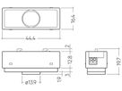 EB-Bewegungs-/Lichtmelder Tridonic DALI-MSensor G3 SSM 5DPI, weiss