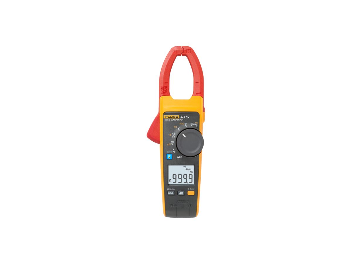 Zangenmessgerät Fluke 376 FC AC/DC 0…2500A