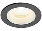 EB-LED-Deckenleuchte SLV NUMINOS XS 6.9W 1000lm 4000K NB DALI DIM Ø65×45mm sz/ws
