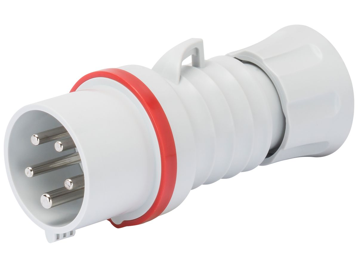 Stecker CEE Gewiss 309 HP 4P 16A 380…415V rt 6h IP44 Schraube