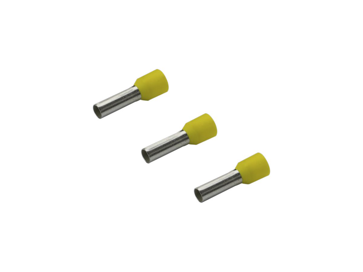 Aderendhülse Rittal AS 4050.736 6mm² 12mm gelb 100Stk