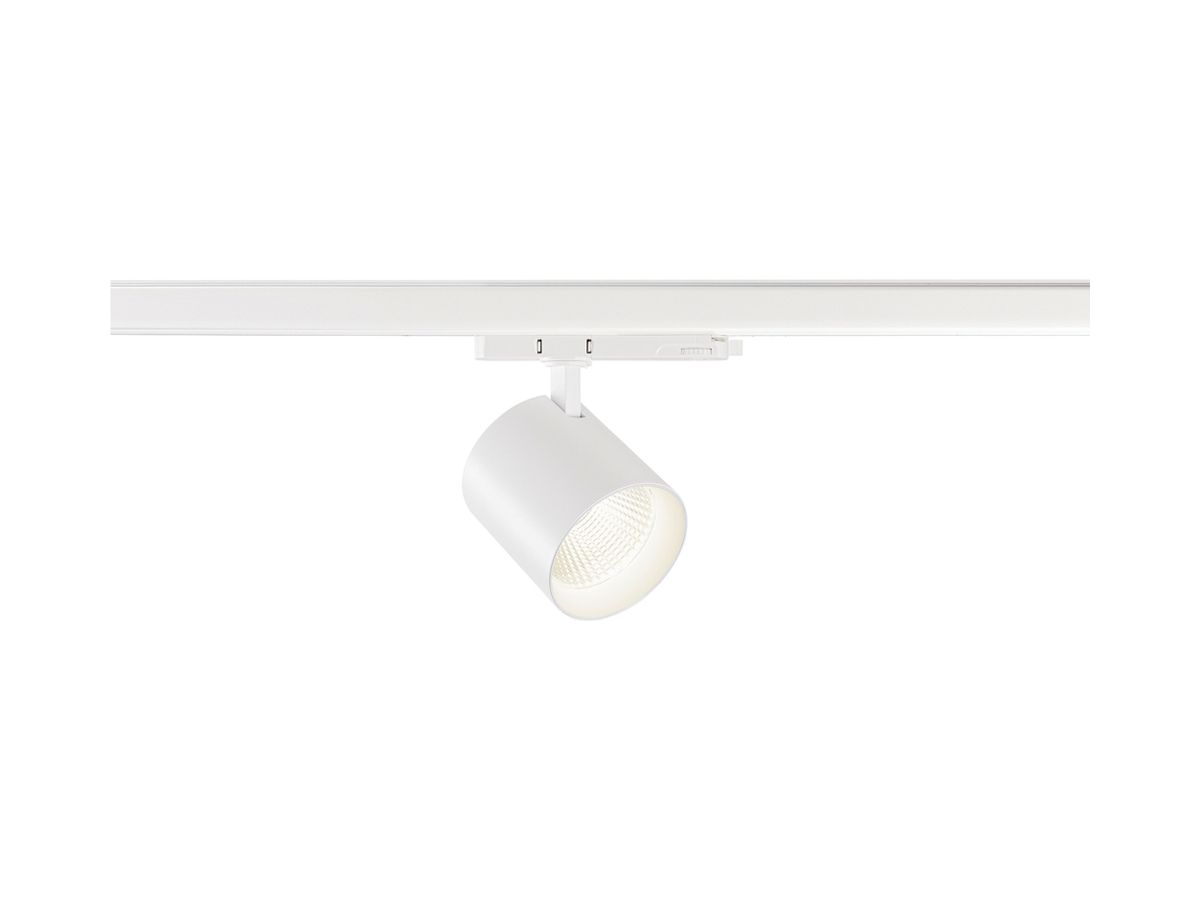 LED-Spot SLV TS C 17W 2600lm 940 50° AD3PH Ø100×105mm weiss