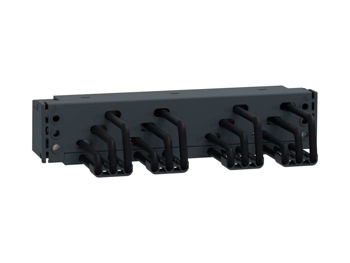 Sammelschienenverbinder TeSys 3P 3Ph 63A 203mm schwarz