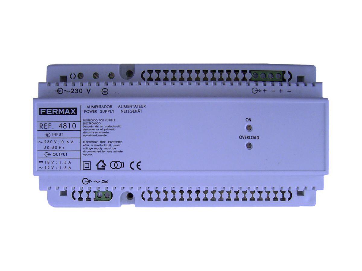 REG-Netzgerät 18VDC/1.5A -12VAC/1.5A DIN6 VDS