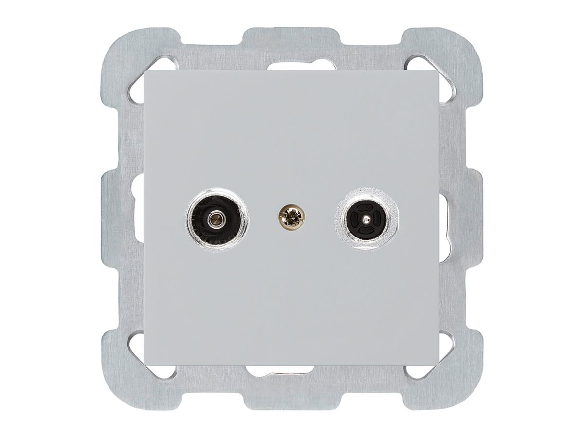 UP-Antennendose kallysto R/TV Bauart B 10.5dB 2GHz hellgrau