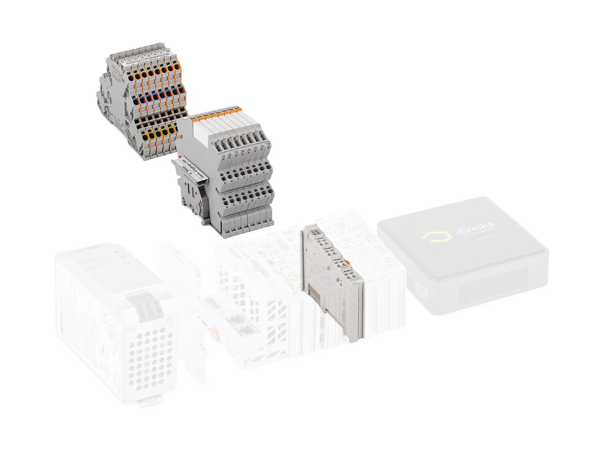 SPS-Erweiterungs-Set WAGO "Alarm 230V", 8-Kanal-Binäreingang, 230V