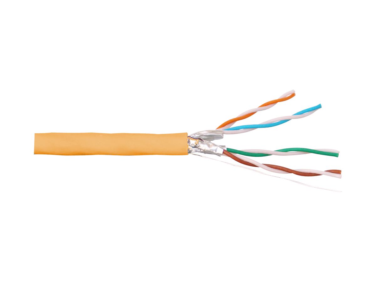 Installationskabel Nexans LANmark-7A, Kat.7A, orange, 1000m, Dca