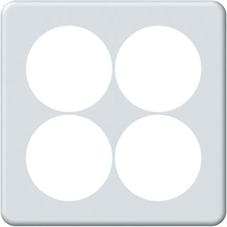 UP-Kopfzeile origin 2×2 152×152mm weiss