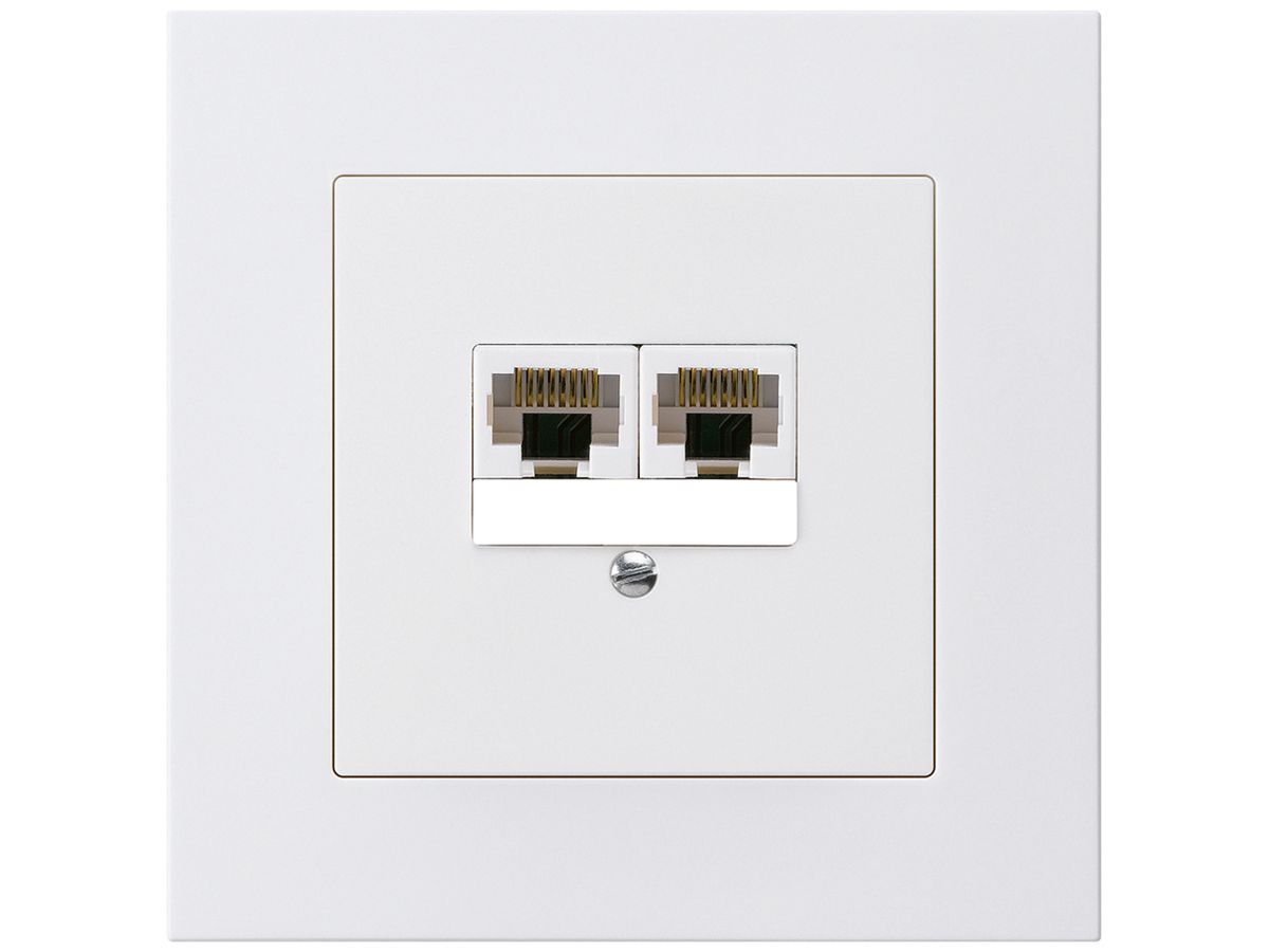 UP-Dose kallysto.pro 2×RJ45u parallel weiss