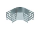 Bogen BET RB 90° 110×100mm Stahl bandverzinkt