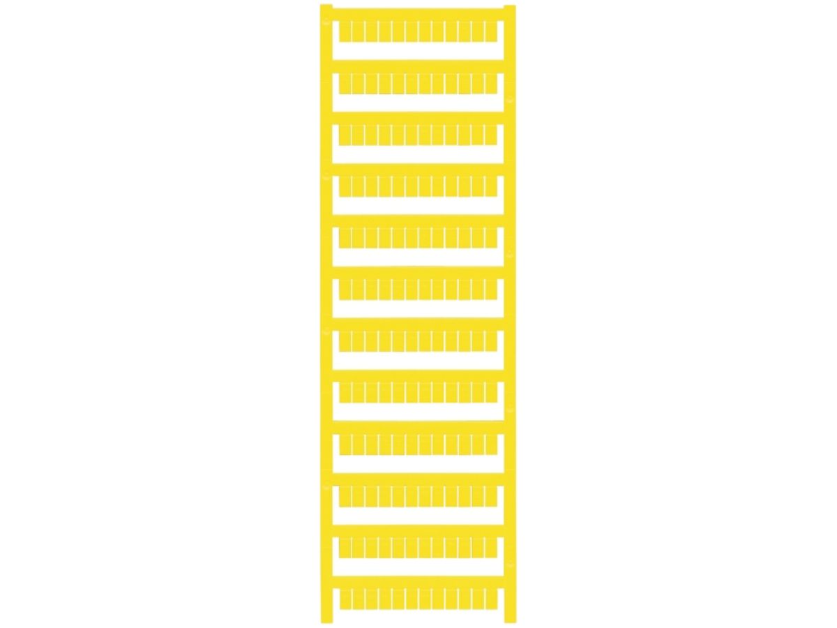 Klemmenmarkierer Weidmüller MultiCard WS 8×5mm PA66 gelb