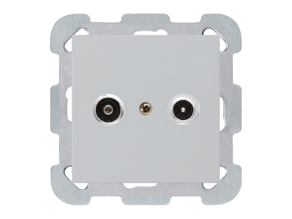 UP-Antennendose kallysto R/TV Bauart B 19dB 2GHz hellgrau