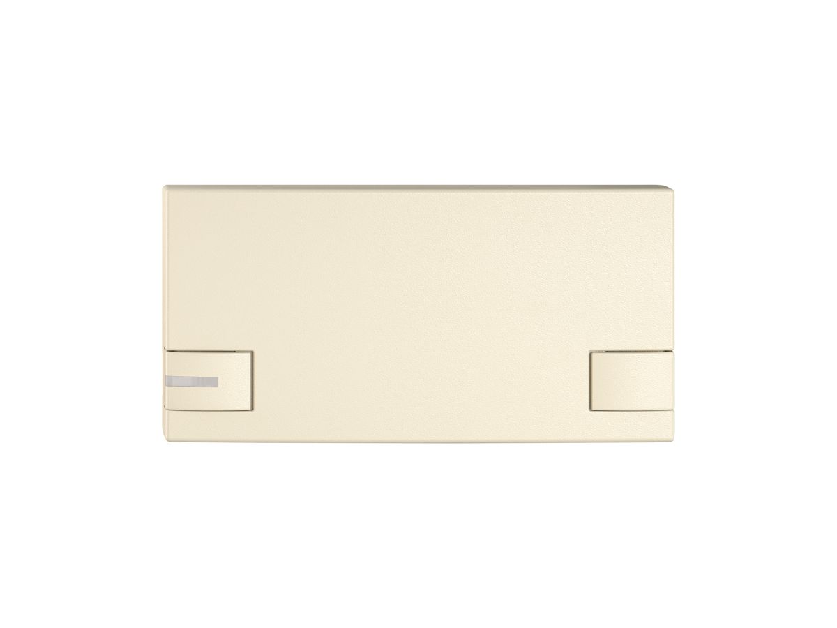 Taste 1/2 EDIZIO.liv KNX und UNI mit SNAPFIX® mit LED 2-Tastenbedienung cr