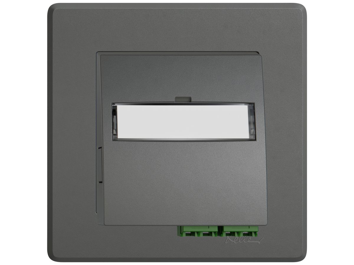 UP-FTTH-Dose EDIZIO.liv SNAPFIX® LC APC Diamond F-3000 2 mittelstücke dgu
