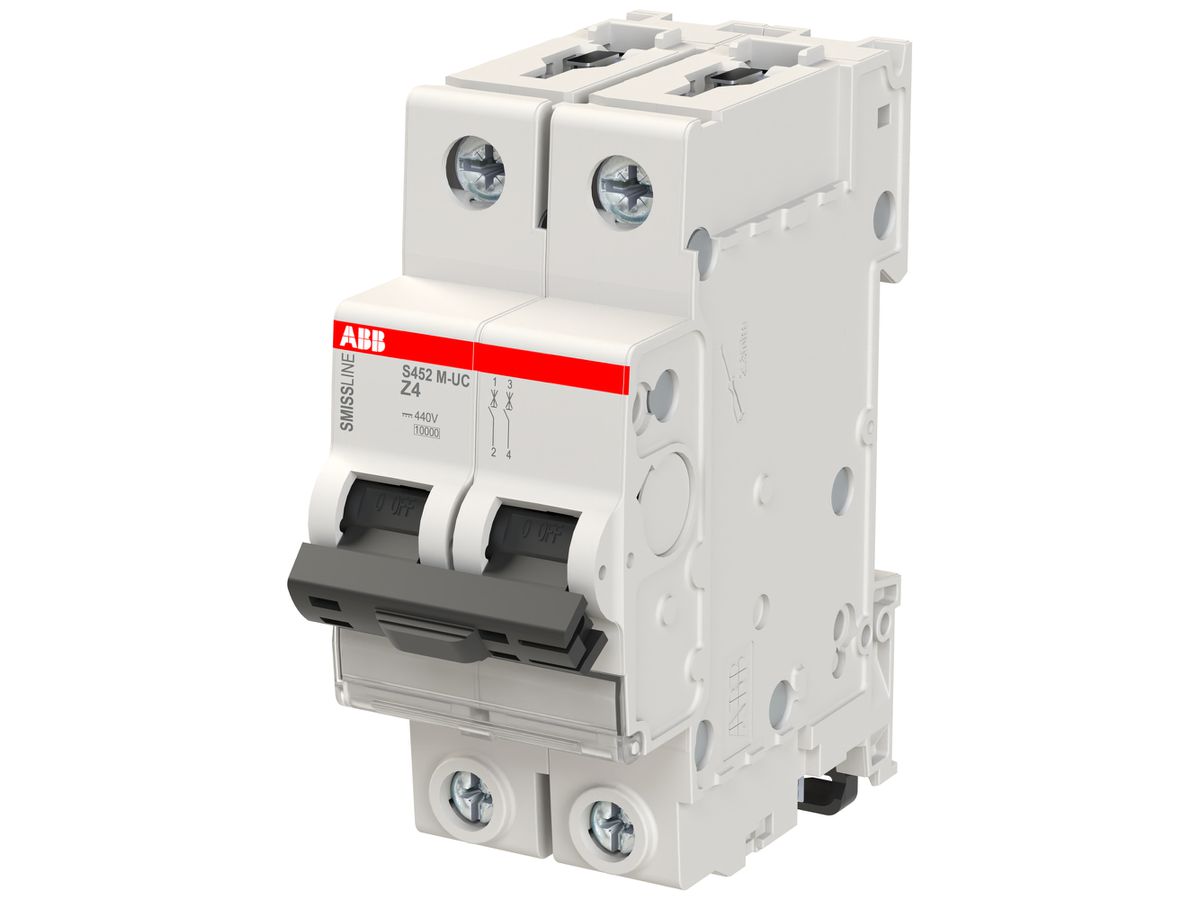 LS-Schalter SMISSLINE CLASSIC UCZ 2×4A 10kA